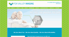 Desktop Screenshot of foxvalleyimaging.com